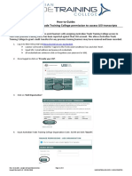 How To Guide: Assigning Australian Trade Training College Permission To Access USI Transcripts