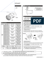 Especificaciones de Equipo Luminico - GSTS0014B-W30T-T