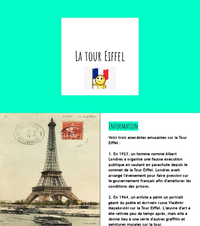 La Tour Eiffel Pdf – Exposé De La Tour Eiffel – ZVEPM