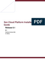 Xen Cloud Plataform - Installation