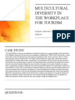 Multicultural Diversity in The Workplace For Tourism
