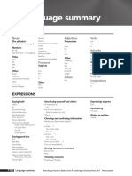 Interchange Intro - Language Summary