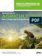 Apostar Por La Agricultura para Lograr Una Diversificacion Productiva