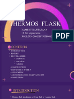 Thermos Flask: Name-Itina Upasana +3 2nd Yr Phy Hons. ROLL NO - 2002010790580016
