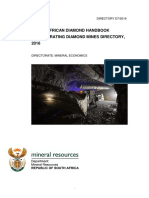 D7-2016 South African Diamond Handbook and Operating DIamond Mines Directory