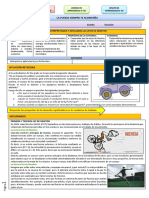 UA3-SA3- 5°CT- Interpretamos y aplicamos las leyes de Newton