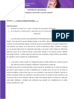 Prevencion M4 ActAp Prevenir - El - Acoso - Sexual Preguntas | PDF ...