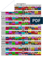 Horario Tercer Periodo 2022