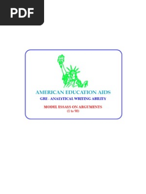 GRE Argument Essays (1-50)