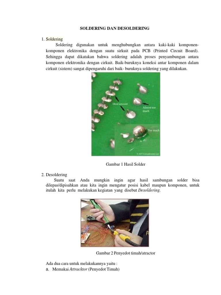 MateriSoldering Desoldering PDF