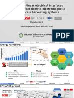 Presentation - Electrical Interface For Energy Harvesting