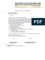 Surat Pemberitahuan Pemutakhiran Data PDM PCM PRM