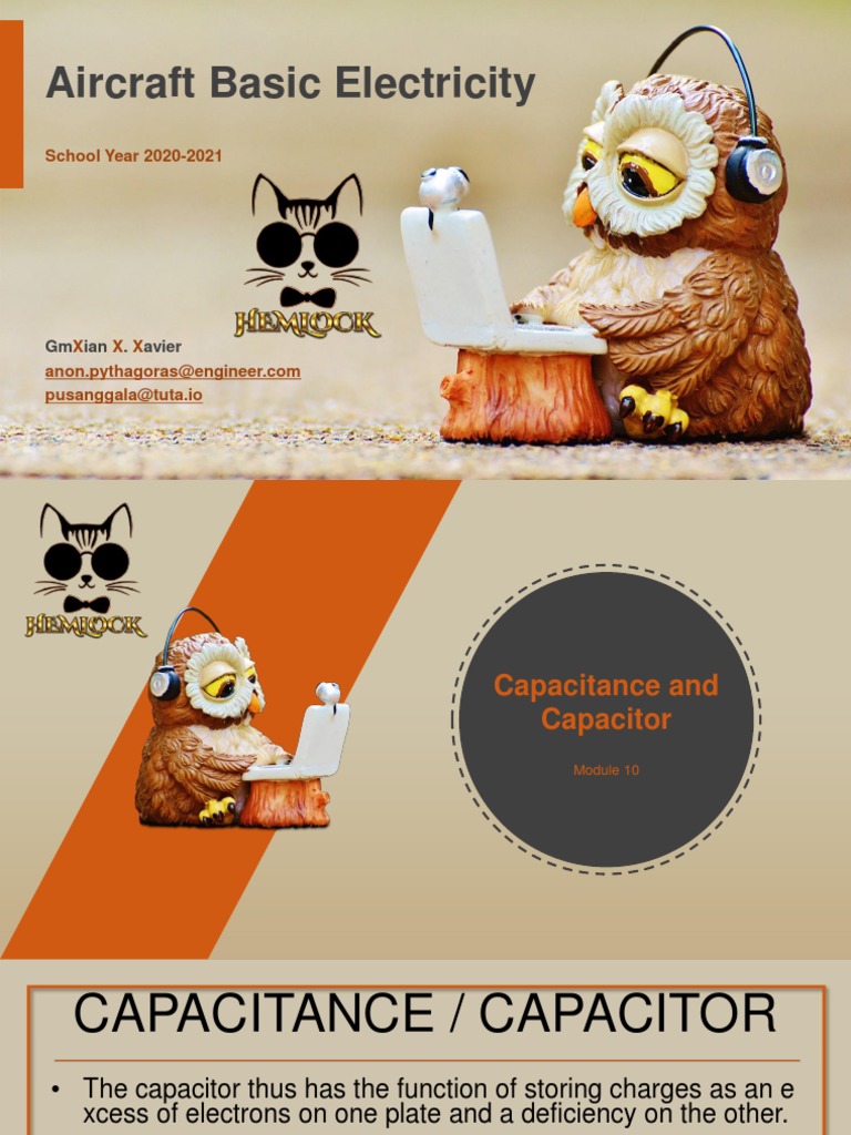 Module 10 Capacitance Capacitor Pdf
