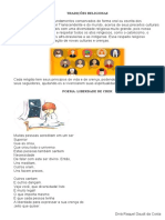 TRADIÇÕES RELIGIOSAS - Atividades para Dia 10 de Agosto de 2023.