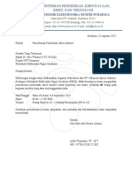 Surat Permohonan Pembuatan Akses Internet (Rekrutmen PT. Indonesia Epson Industry)