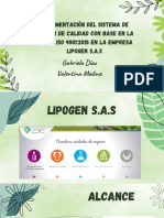 Iso 9001 - Lipogen