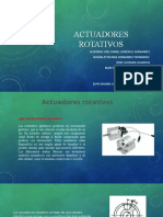 Actuadores Rotativos