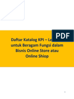 Daftar Katalog KPI - Online Shop Dan Online Store