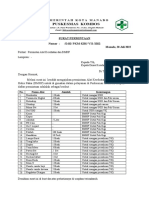 Permintaan Alkes PKM Kombos