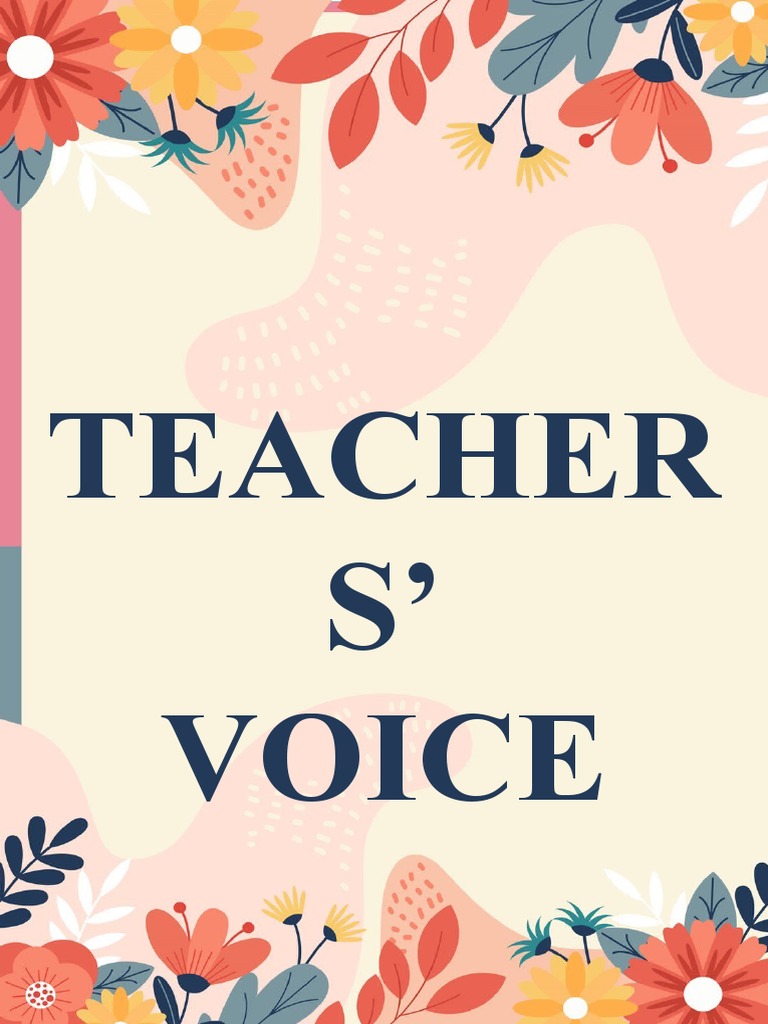 Teachers' Voice PDF