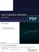 VC Case Study SaaS Valuation Multiples