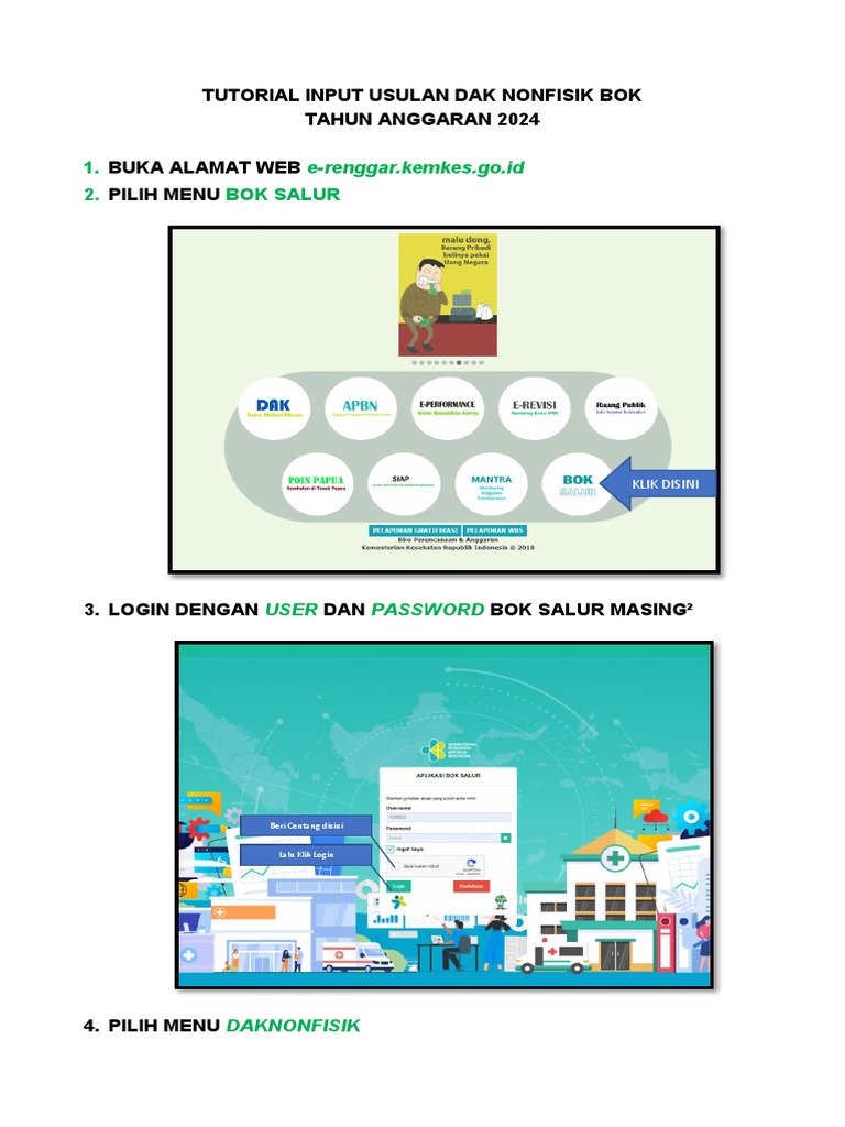 Tutorial Input Usulan Dak Nonfisik Bok PDF