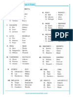 15 Analogias Cuarto de Primaria