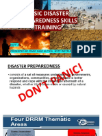 Basic Disaster Preparedness Skills Training