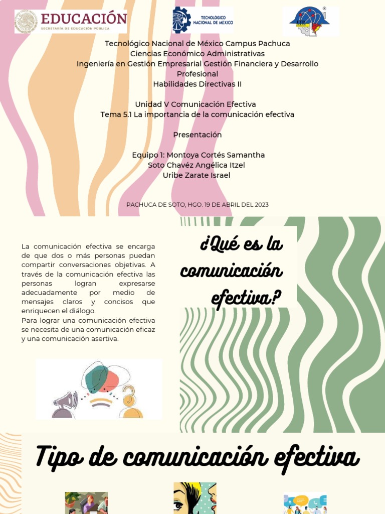 Importancia de la Comunicación Efectiva | PDF | Crecimiento personal y ...