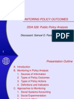 08 Monitoring Policy Outcomes