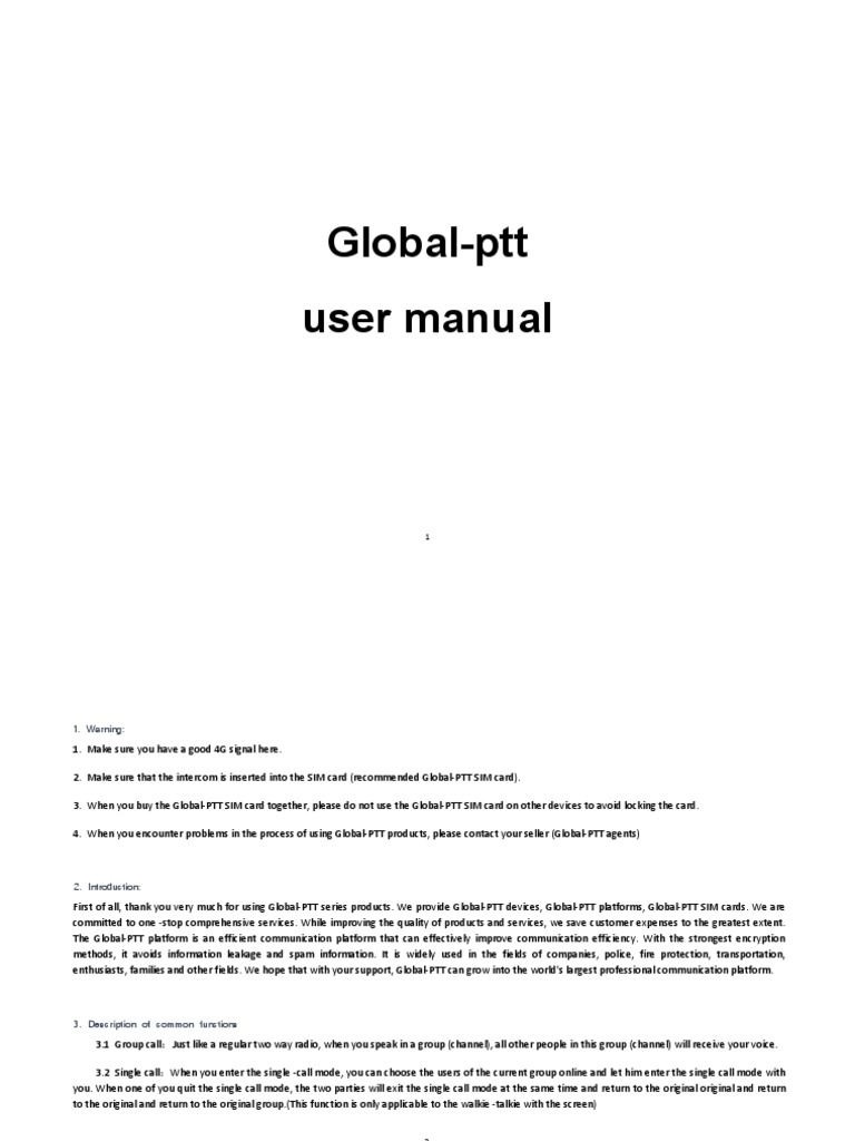 User Manual 用户说明书 | PDF