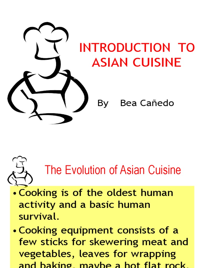 Introduction To Asian Cuisine Pdf