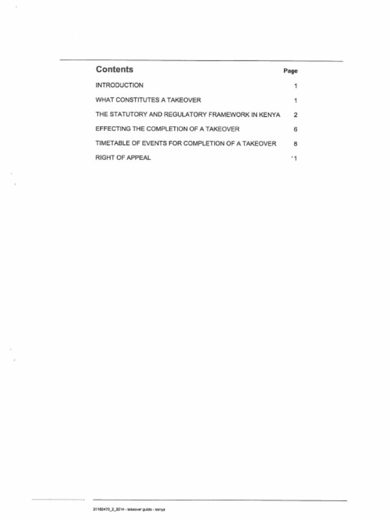 TAKEOVER | PDF