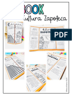 Lapbook Cultura Zapoteca