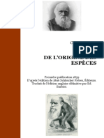 Darwin de L Origine Des Especes