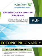 Maternal Chil Nursing Abnormal