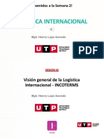 Visión General de La Logística Internacional - INCOTERMS