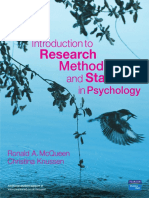Introduction to Research Method and Statistic in Psychology