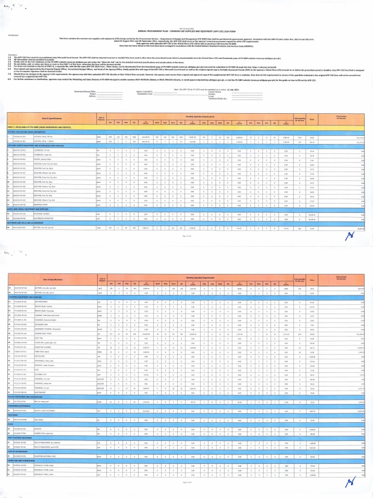 Dof AppCse 2025 PDF