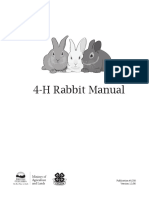 4-H Rabbit Manual
