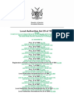 Local Authorities Act 23 of 1992