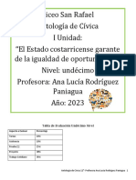 11.1 Antología 11 Cívica 2023
