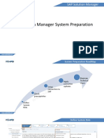 6.3 SAP Solution Manager System Preparation