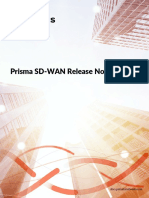 Prisma SD Wan Release Notes