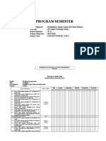 Program Semester Kelas 4