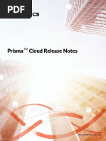 Prisma Cloud Release Notes