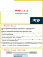 2-System Calls, System - Application Call Interface - Protection - User - Kernel Modes-29!04!2023