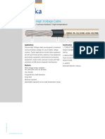 17 Silicone High Voltage Cable