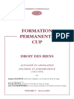 BIENS - FORMATION PERMANENTE CUP