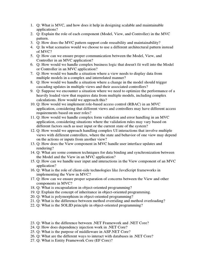 Technical Assessment Example